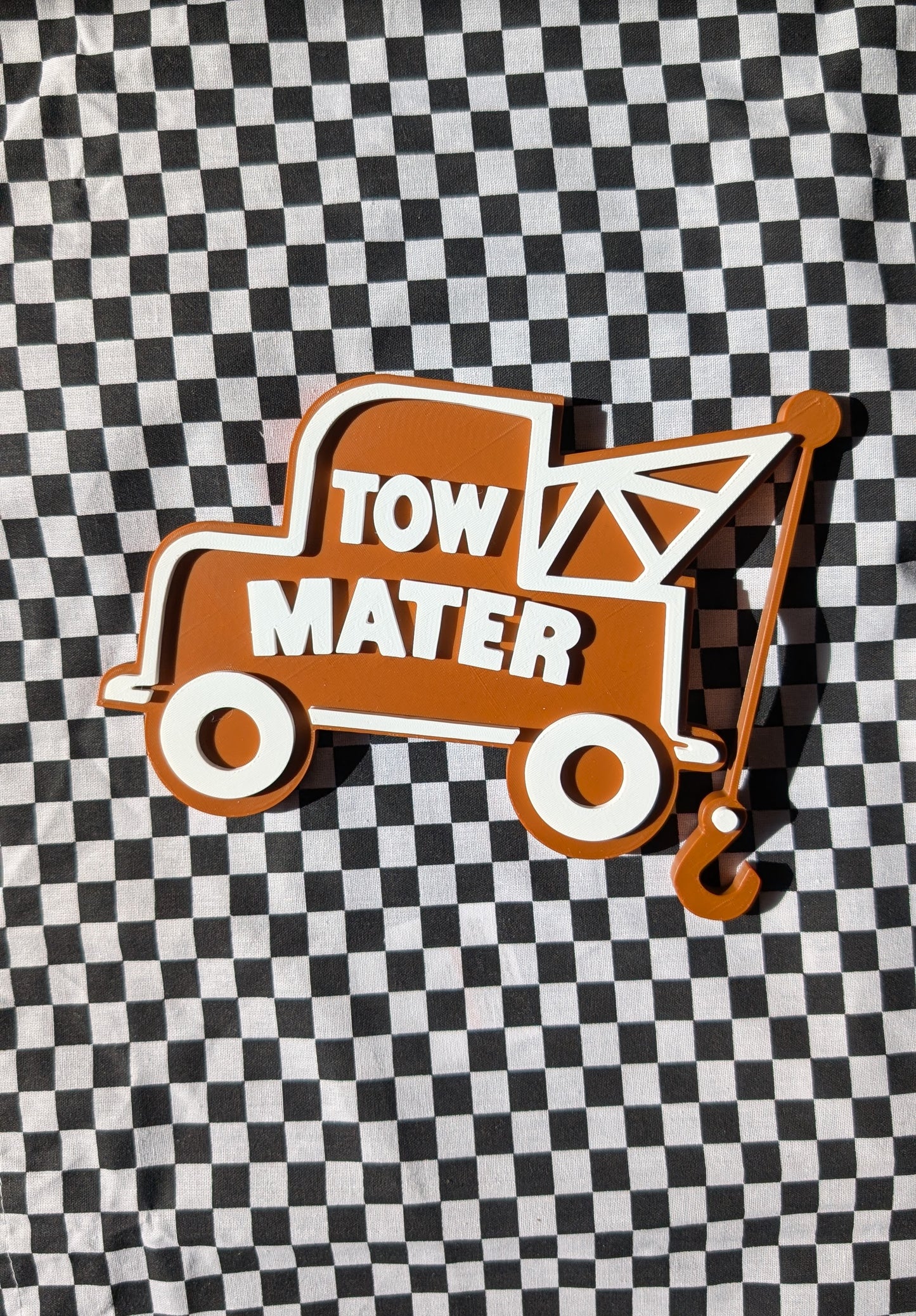 Tow Mater Wall Sign