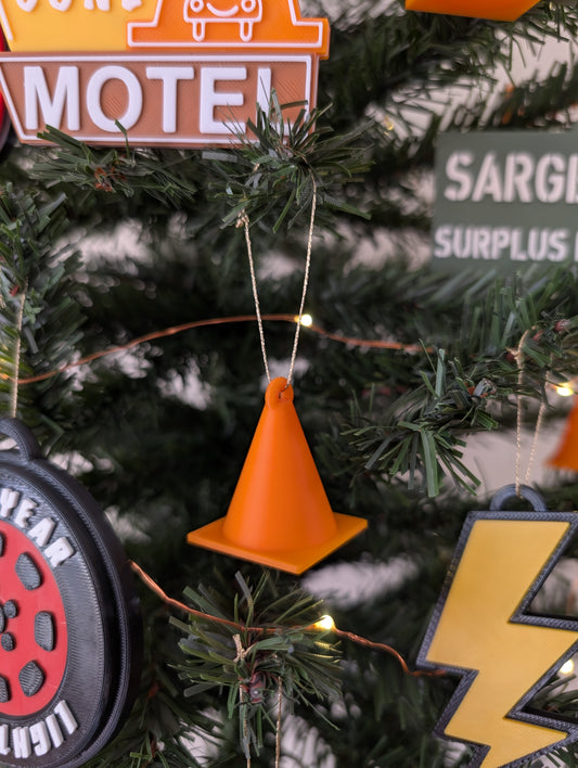 Cone Christmas Decoration (pack of 5)