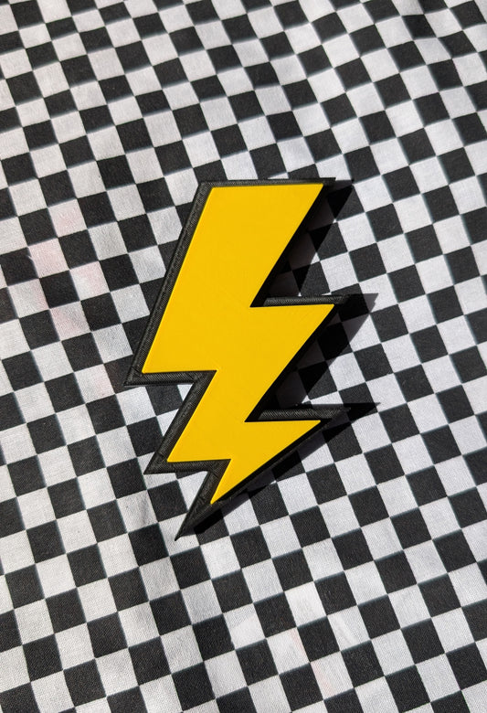 Lightning Bolt Wall Sign