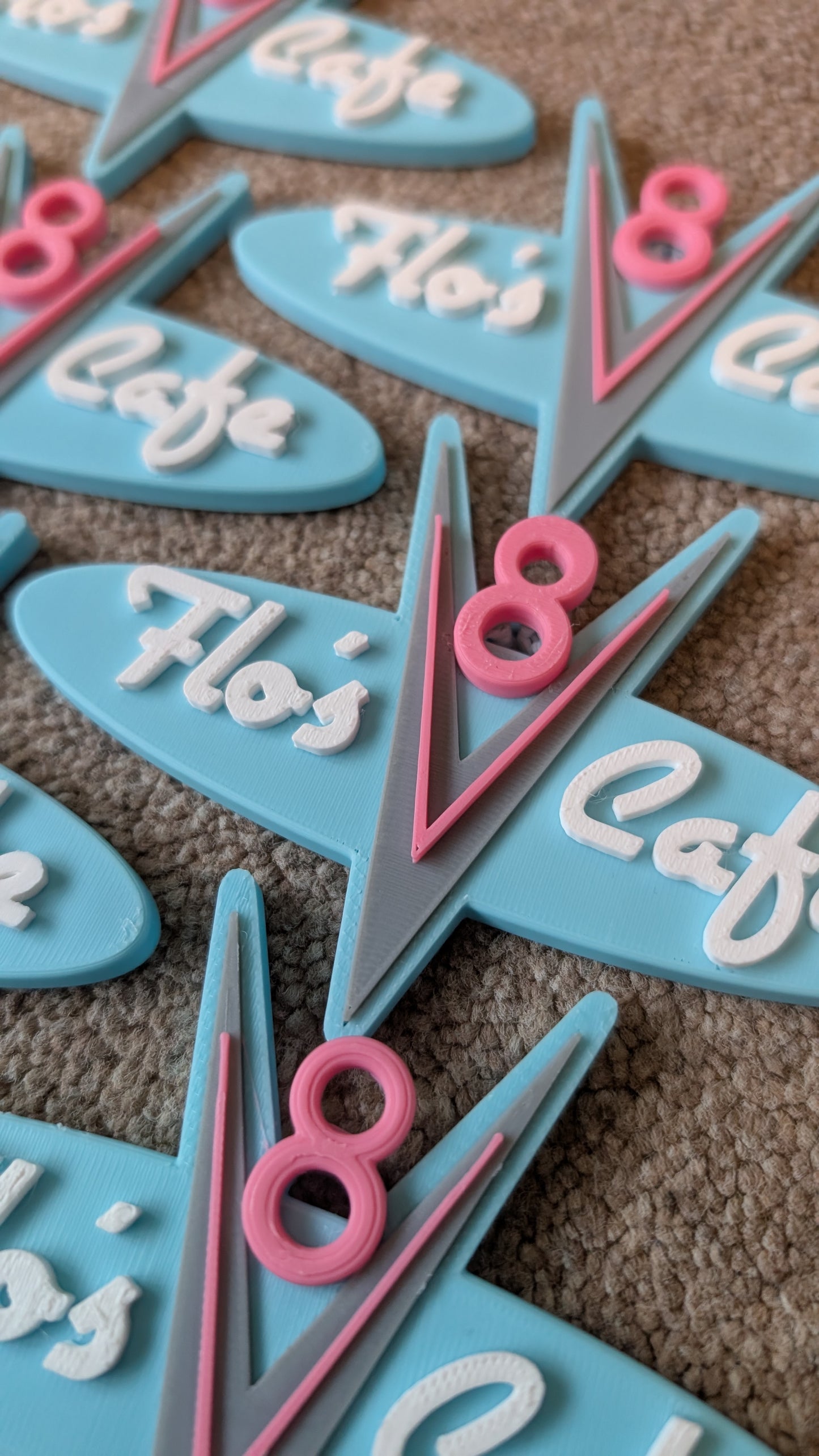 Flo's V8 Christmas Decoration - MATERS JUNKYARD