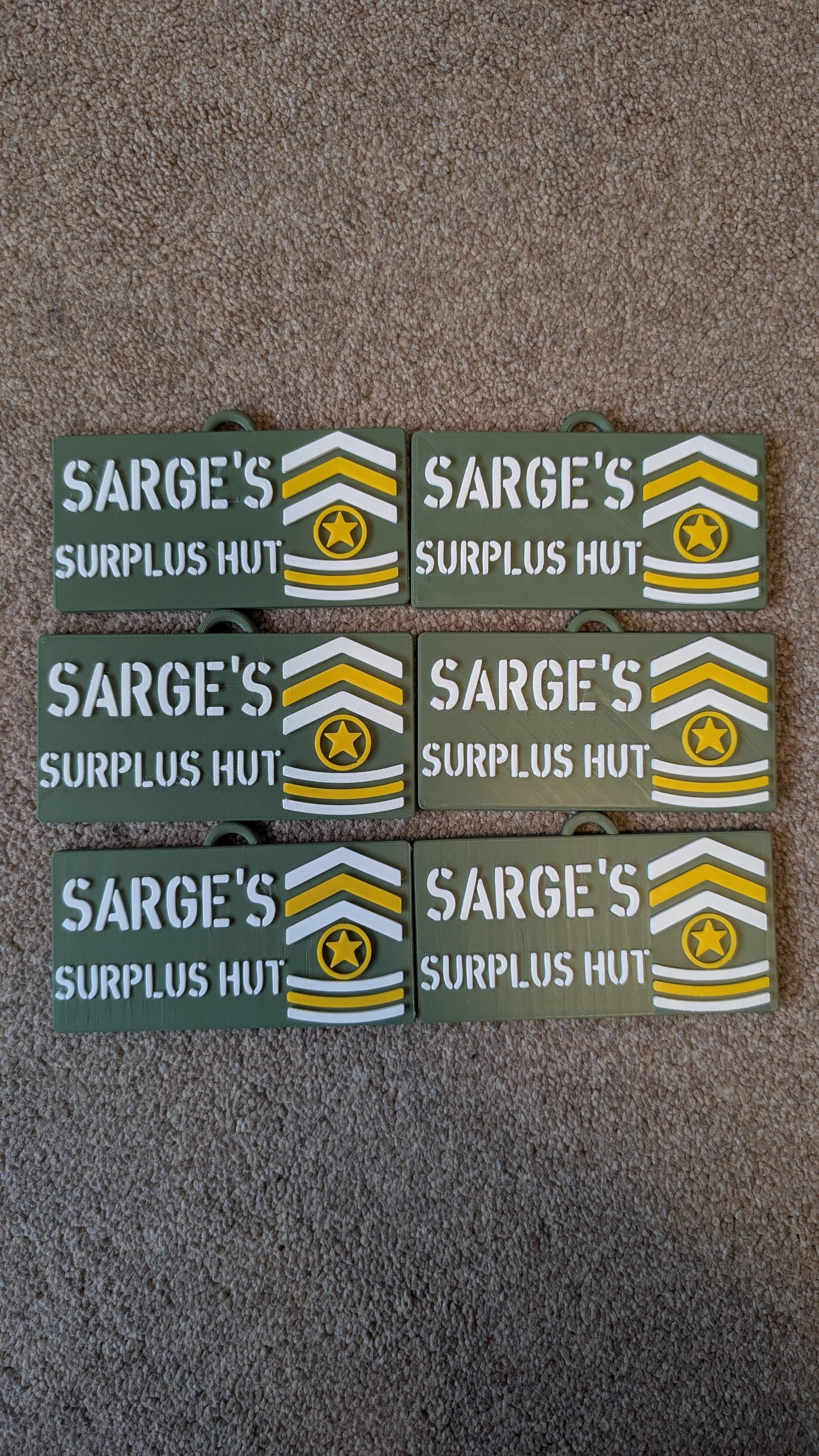 Sarge's Surplus Hut Christmas Decoration  - MATERS JUNKYARD