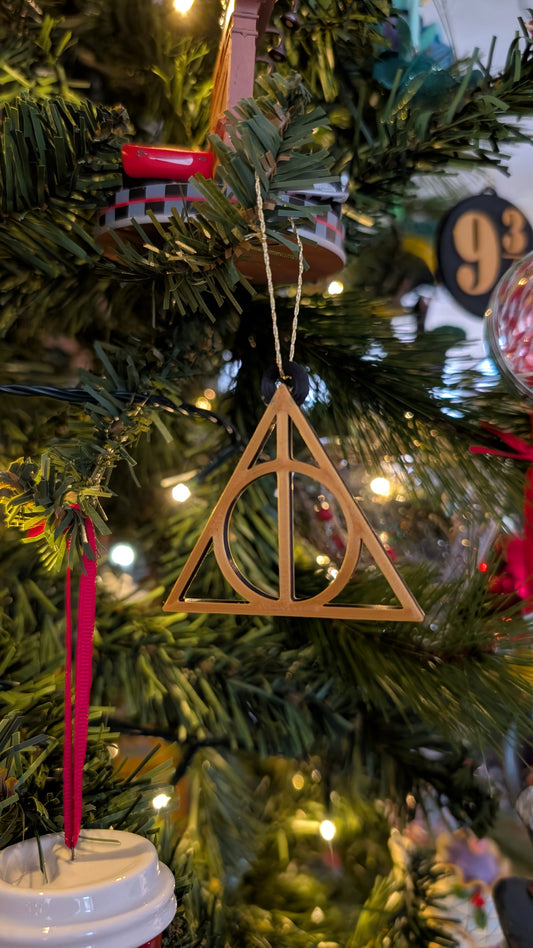 HP Deathly Hallows Christmas Decoration
