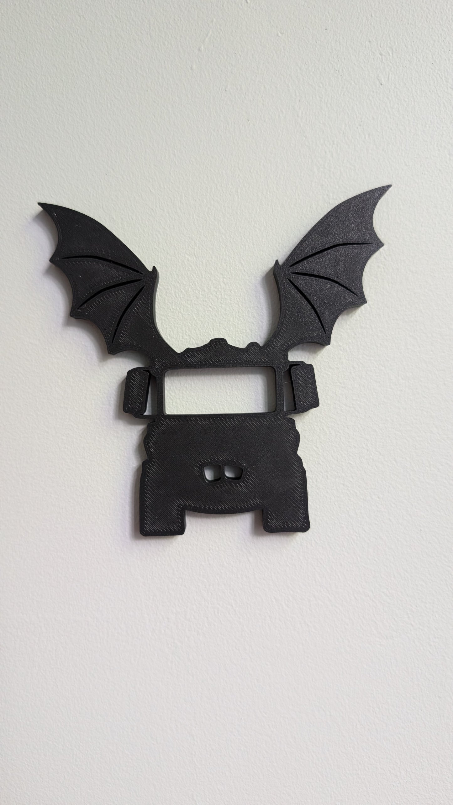 Bat Wings Mater Small Wall Sign